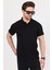 Regular Fit Penye Esnek Polo Yaka Tişört 1