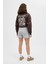 JXALFA REG HW SHORTS SWT GRI MELANJ Kadın Şort 3