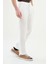 Düz Slim Fit %100 Keten Erkek Pantolon 1