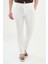 Düz Slim Fit %100 Keten Erkek Pantolon 2
