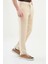 Düz Slim Fit %100 Keten Erkek Pantolon 3