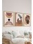 3 Parça Ahşap Çerçeve Görünümlü Mdf Poster Tablo Seti - Set 36 1