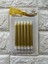 - 6 Adet Pasta Mumu Gold 10 cm Ynsmr 1