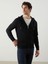 Yeni Sezon Kapusonlu Uzun Kollu Erkek Fermuarli Sweatshirt - S50829Z8 2