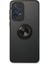 Samsung Galaxy A13 4g Kılıf Montreal Yüzüklü Silikon Kapak - Siyah Ynsmr 1