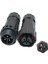 Su Geçirmez 3 Pin Konnektör IP68 Dişi-Erkek Takım 16 mm 1