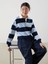 Yeni Sezon Polo Yaka Los Angeles Baskili Kadin Sweatshirt - S5GQ96Z8 1