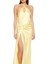 Saten Halter Maxi Elbise 5