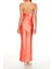 Saten Halter Maxi Elbise 5
