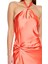Saten Halter Maxi Elbise 2