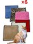 6 Adet Yumuşak Dokulu Peluş Kedi Halısı 40X40 cm Kulübe Içi Pofuduk Minder 1