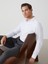 Yeni Sezon Slim Fit Uzun Kollu Oxford Erkek Gomlek - S50570Z8 1