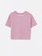 Lcw Kids Bisiklet Yaka Kız Çocuk Crop Tişört (S5) 2