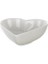 Porselen Kalp Kase Std 14X12CM Çerezlik 3'lü Mutfak Gereç Meze Sunum Tabak Hotel Quality Ultra 1