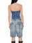 Denim Düğme Detaylı Bluz 5
