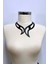 - Deri Choker, Göz Detaylı Choker Kolye - APFT1412 1