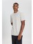 %100 Pamuk Modern Fit Normal Kesim Bisiklet Yaka Tişört 1