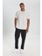 %100 Pamuk Modern Fit Normal Kesim Bisiklet Yaka Tişört 2
