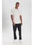 %100 Pamuk Modern Fit Normal Kesim Bisiklet Yaka Tişört 5