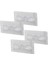 AYDOGANTICARET44 4pcs Raf Ayak Aparatı Şeffaf Pvc Yapışkanlı + Vidalanabilir 2X10CM 1