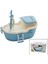 Büyük Gemi Kumbara Kilitli Renkli Pls. TBN:10 x 18 cm - Güverte: 14.5 x 24.5 cm Y: - MCT2973-4309 1