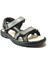 DK.391 Hakiki Deri Cırtlı Anatomik Erkek Spor Sandalet 2