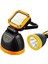 Powermaster PM-8033A Solar Şarjlı 6 Modlu El Feneri ve Işıldak Acil Durum Lambası (Beyaz Sarı Kırmızı) 1