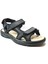 DK.391 Hakiki Deri Cırtlı Anatomik Erkek Spor Sandalet 2