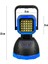 Powermaster PM-8033B 6 Modlu El Feneri ve Işıldak Acil Durum Lambası 25 Cob Ledli Solar Şarjlı 4