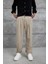 Krem W11 Kumaş Baggy Pantolon 1