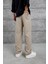 Krem W11 Kumaş Baggy Pantolon 4