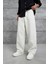 Krem W11 Bol Kalıp Baggy Pantolon 1