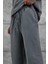 Füme Yıkamalı Basic Baggy Eşofman 2