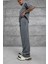Füme Yıkamalı Basic Baggy Eşofman 4