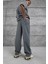 Füme Yıkamalı Basic Baggy Eşofman 5