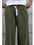 Haki Yıkamalı Basic Baggy Eşofman 4