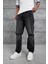 Siyah Cth Yırtık Detaylı Baggy Jean 1