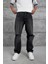 Siyah Cth Yırtık Detaylı Baggy Jean 5