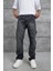 Siyah MB Parça Detaylı Baggy Jean 1