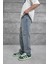Mavi Cth Nakış Detaylı Taşlamalı Baggy Jean 2
