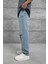 Mavi Cth Yırtık Detaylı Baggy Jean 2