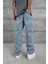 Mavi Cth Yırtık Detaylı Baggy Jean 3