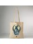 Özel Tasarım Mumya Baskılı Bez Çanta , Pinterest Kanvas Çanta Pamuklu 35*40 cm 1