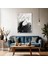 Soyut Temalı Cam Tablo Modern Sade Şık Siyah ve Beyaz Salon Ev Dekorasyon Cam Duvar Tablosu 3