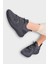 Triko Örme Sneaker Spor Ayakkabı Siyah - Beyaz 5