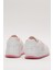 Unisex Düz Hafif Taban Günlük Sneaker Ayakkabı Beyaz - Pembe 4