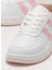 Düz Hafif Taban Günlük Sneaker Ayakkabı Beyaz - Yeşil 5
