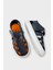 Unisex Cırtlı Esnek Kauçuk Tabanlı Ortopedik Çocuk Spor Sandalet LACİVERT 4