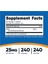 Dhea 25 mg 240 Capsules 5