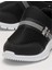 Unisex Lastilkli Hafif Airfle Çocuk Spor Ayakkabı SİYAH 5